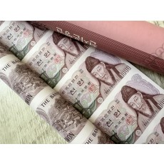 전지은행권 구천원권 40장