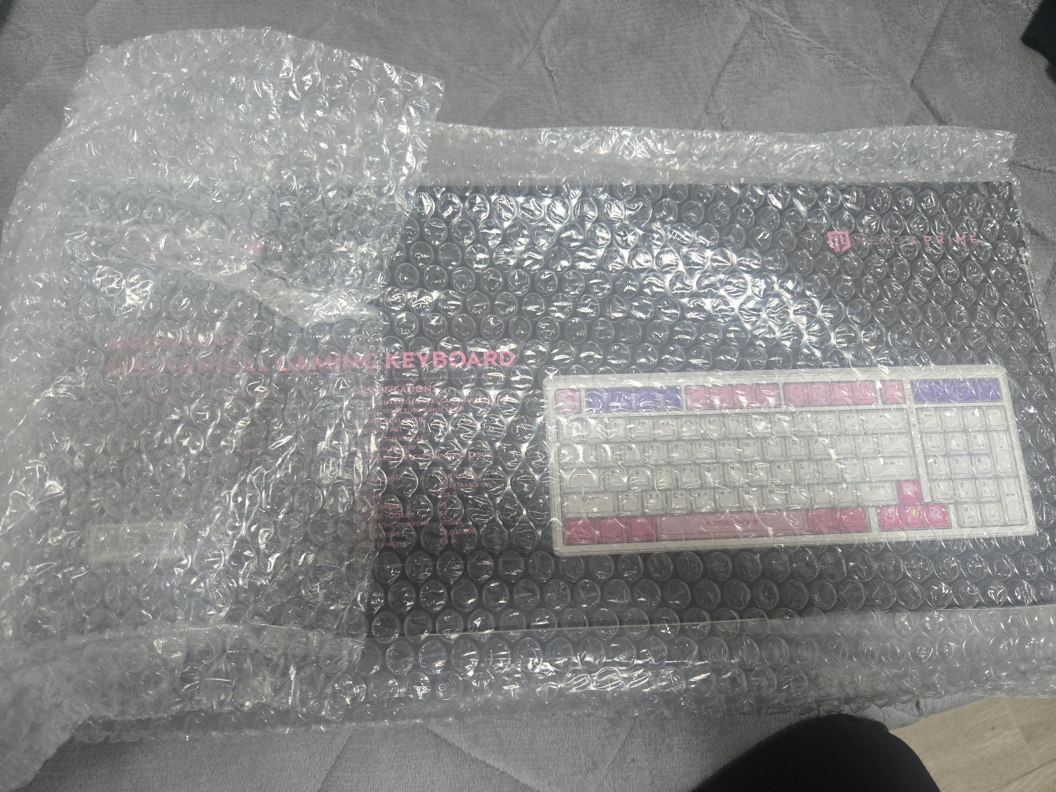 넥슨프라임 핑크빈 키보드