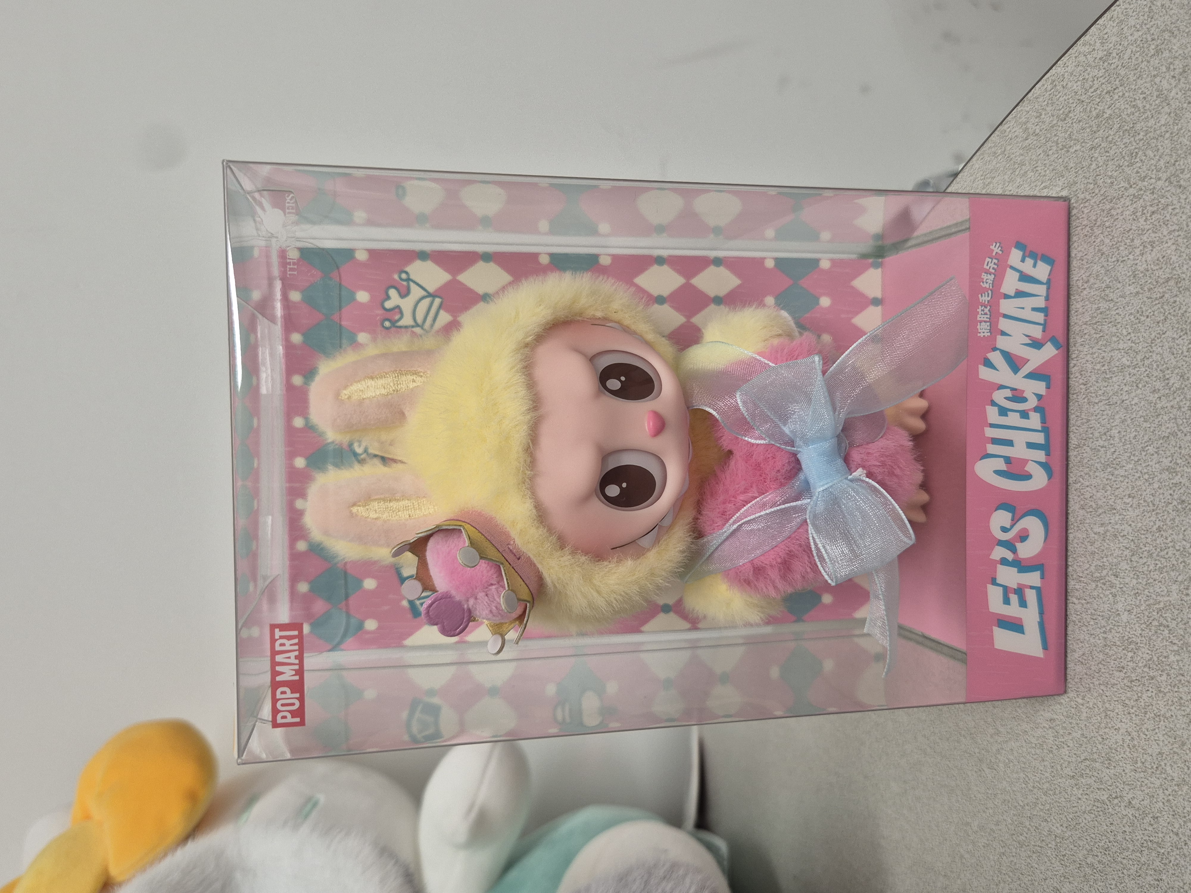 라부부 체크메이트 인형 키링 미개봉 판매